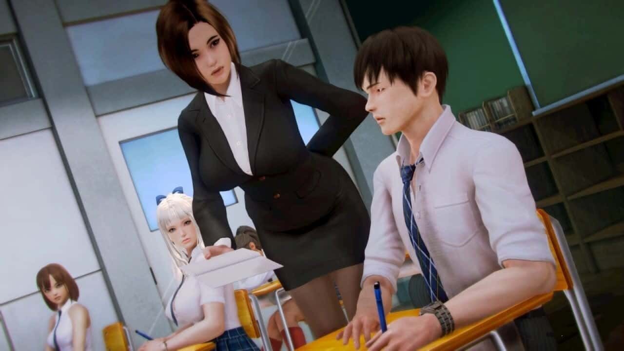 二次元老婆学院_Waifu Academy 角色养成 页面配图 1